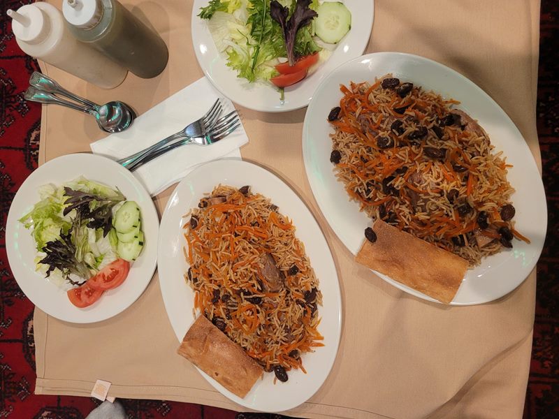 Baba Grill food